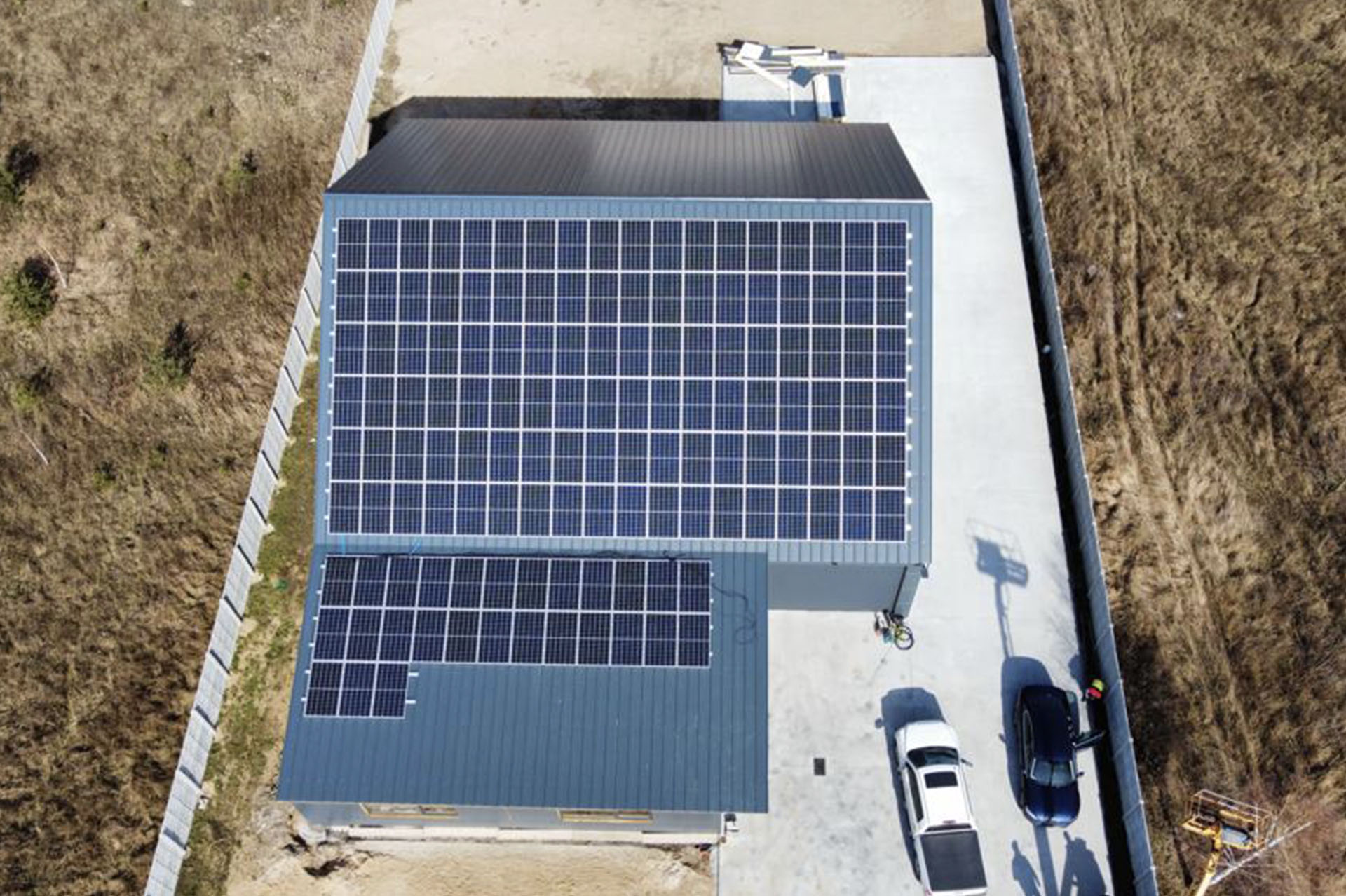 Photovoltaikanlage auf Dach in Bergheim